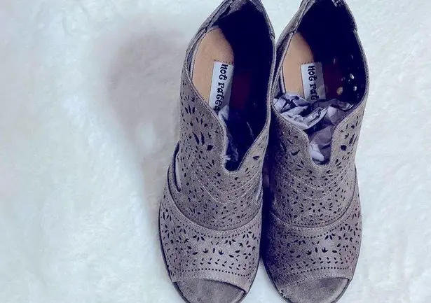 Not Rated Brown Ankle Boots with Elegant Detailing