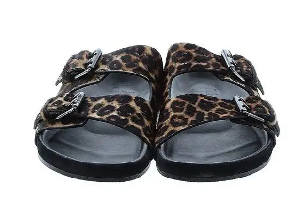 The Kooples Leopard Print Sandals