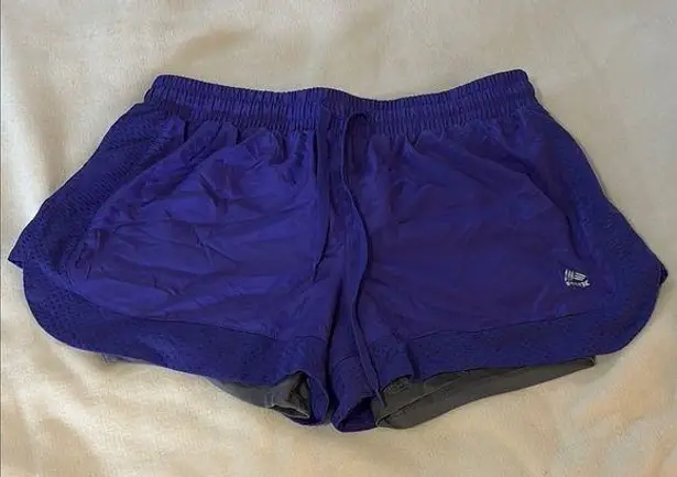 RBX Purple Athletic Shorts Lightweight Performance Size M