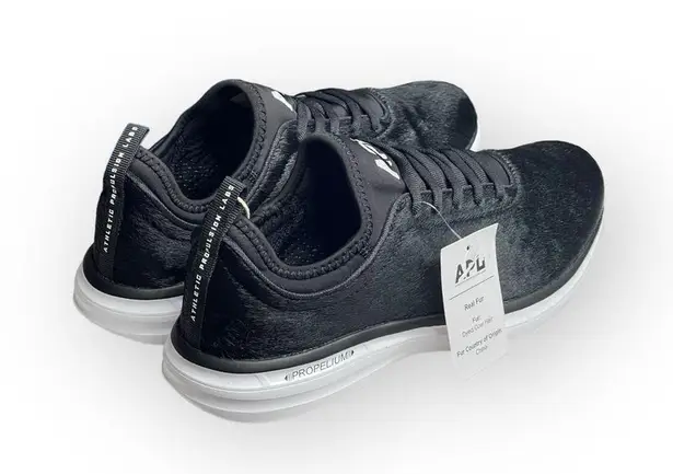 APL new 𖤐 Techloom Phantom Running Shoes Sneakers 𖤐 Black Calf Hair 𖤐 8.5M 𖤐