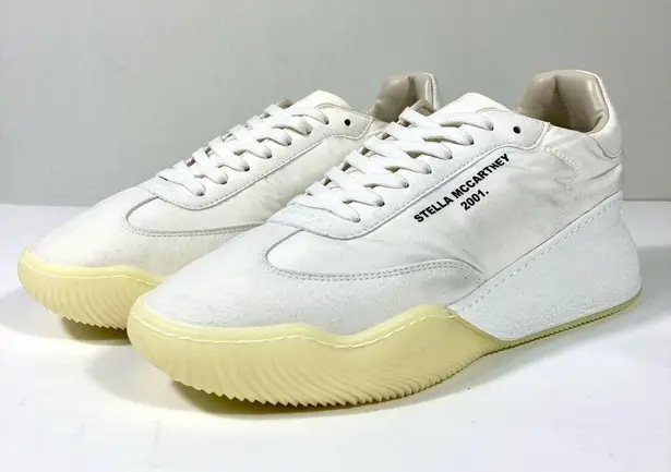 Stella McCartney Loop Runner Sneakers White Black EU 40 US 10 NEW