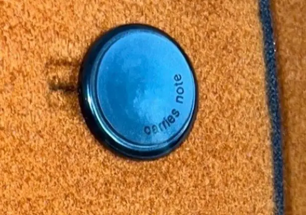 Burnt Orange Pea Coat Size M