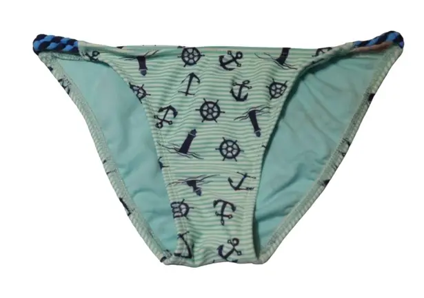 VM Nautical Bikini Bottom Medium Green