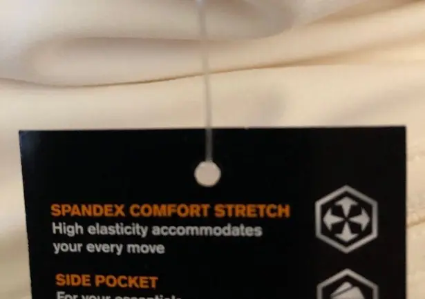 Avia Womens Athletic Jacket Size Medium 8-10 Track Style Off White New