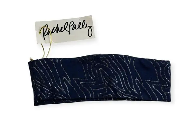 Rachel Pally Ltd Ed: new for Shopbop 𒀭Stretch Jersey Headband 𒀭Navy Metallic