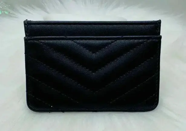 Black Love Heart Card Holder