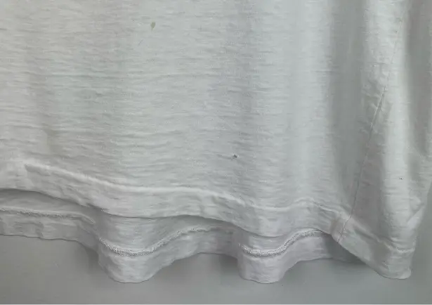 Vintage 90s Van Gogh Irises Painting Single Stitch Tee Tshirt Graphic Art L/XL White