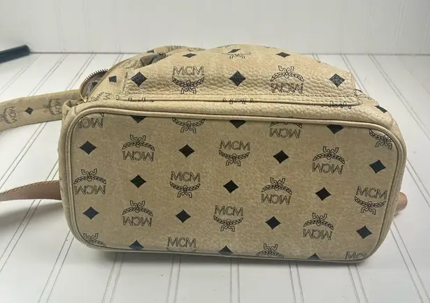 MCM Stark Side Studs Backpack In Visetos