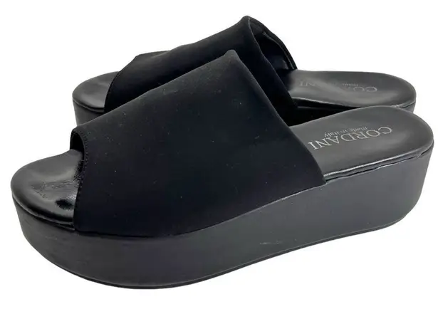 Cordani Jessa Platform Slide Sandal Size 8