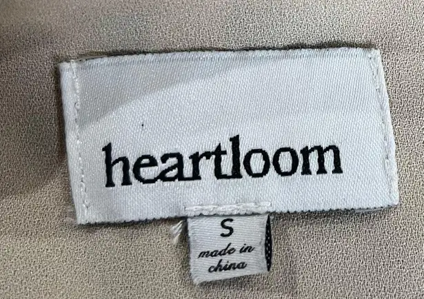 Heartloom Revolve Cheri Short Sleeve Leopard Print Mini Wrap Dress Black Size S