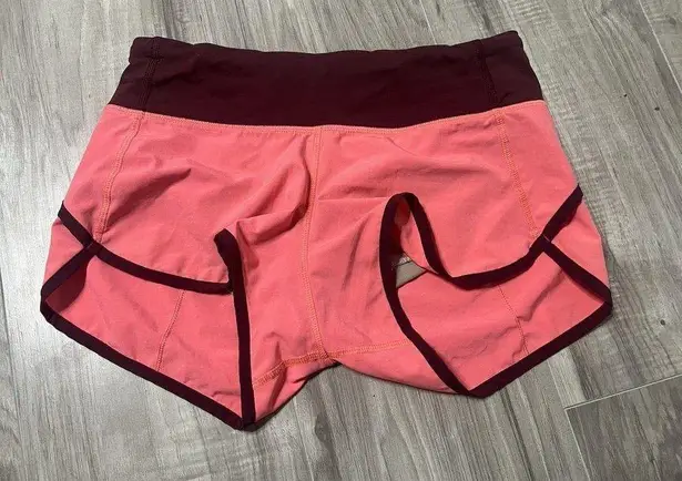 Lululemon speed up shorts 2.5" Hot pink Size 2 - Image 1
