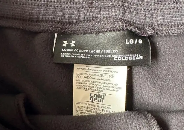 NWT Women's Under Armor Storm Tapered Water Resistant Training Pants Sz Large