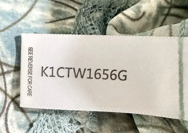 Bishop and Young Lotus Mint Lace Trim Camisole Top Size Large