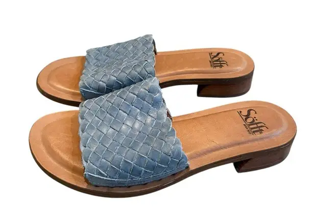 Sofft Women's Ardee Sandal in Sky Blue, Sz Sz 8 / EU39 Blue