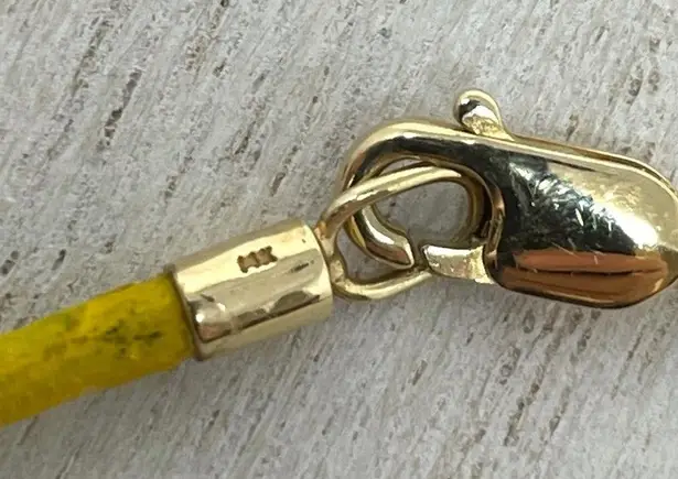 Solid 14K two tone genuine gold floating heart necklace