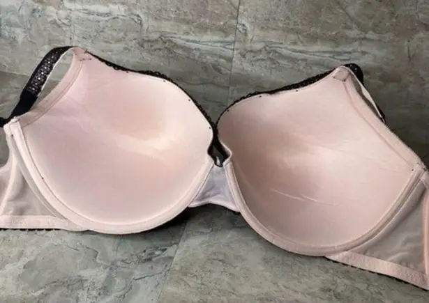 Torrid  pink black lave lined bra 46DDD