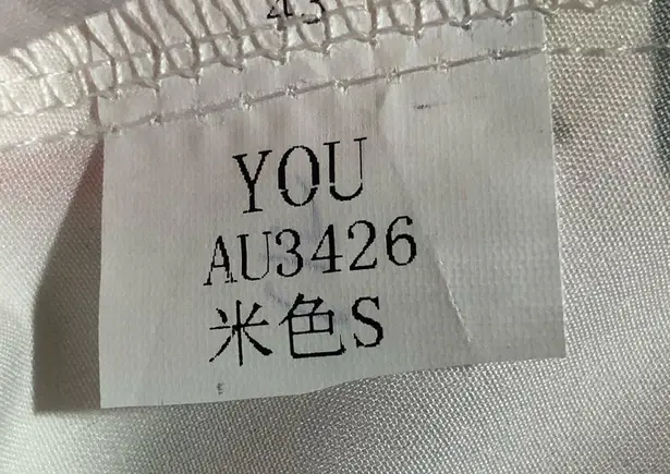 Small White Floral Maxi Dress w/Short Cap sleeves