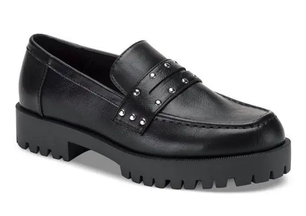 Sun + Stone Taelenn Loafer Flats SZ 10 Black