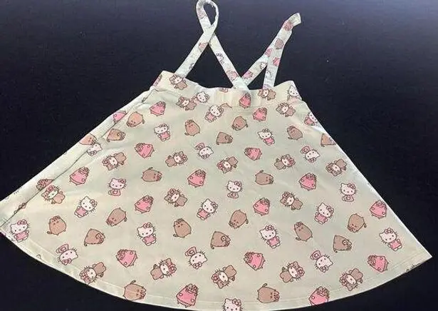 Pusheen Sanrio Hello Kitty X   Suspender Mini Skirt Size Small