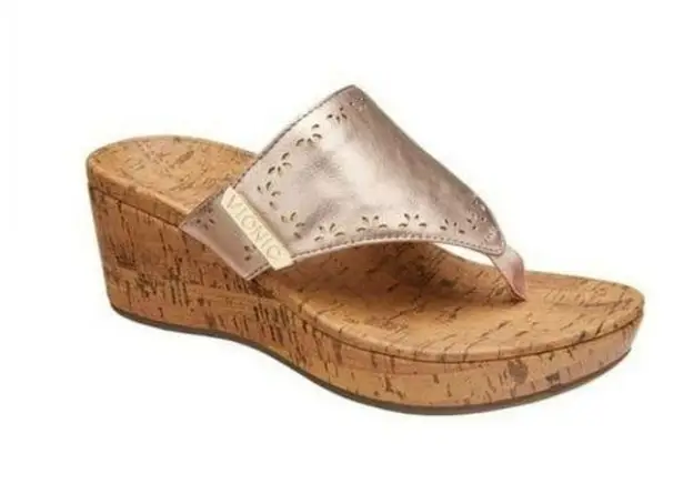 Vionic Anitra Women's Sandal rose gold size 9