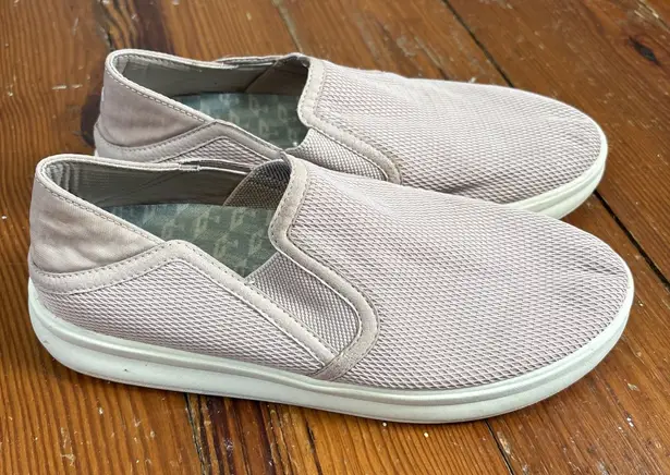 OLUKAI Kiihele Womens 7.5 Pink Fold Over Slip On Casual Shoes Sneakers