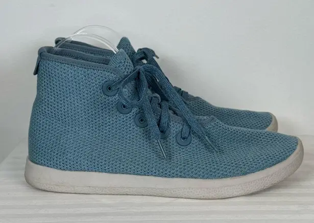Allbirds Tree Toppers Breathable High Top Sapphire Blue Shoes Women’s Size 10