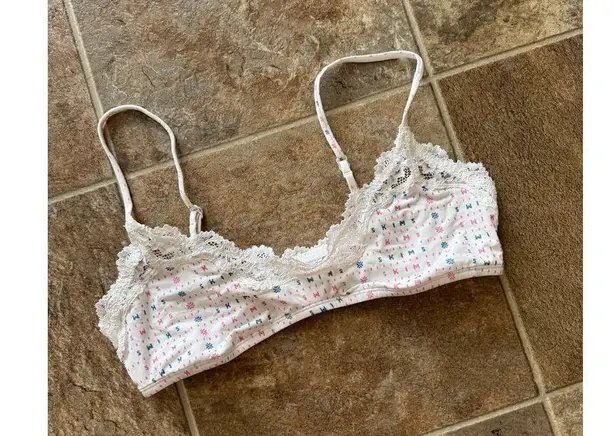 SKIMS Skim Fits Everybody Lace Scoop Bralette Size Large