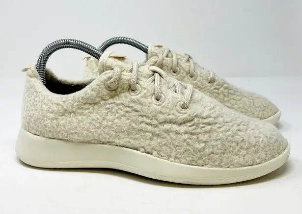 Allbirds Wool Runner Fluffs Merino Natural Ivory Women's Size 9
