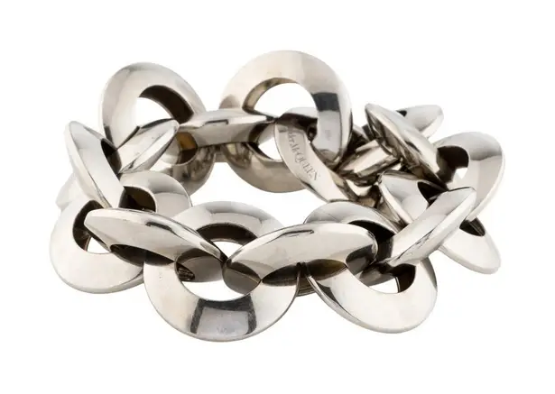 Alexander McQueen Silver Chunky Chain Link Bracelet Made in Italy‼️NO BOX‼️NWOT