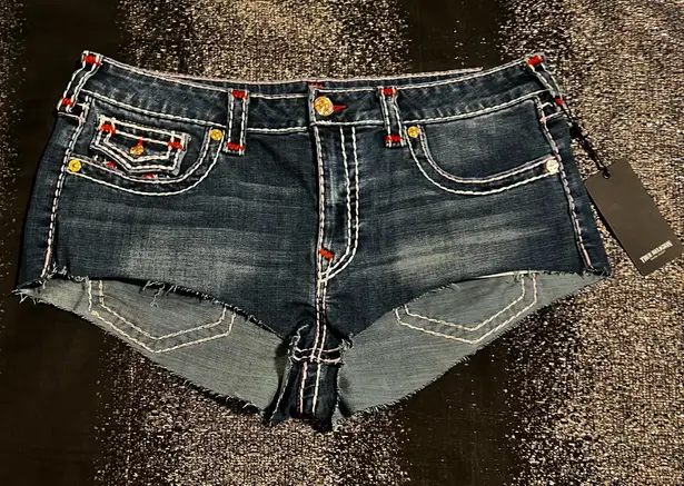 True Religion Womens 34" NWT  Spicy Short Wave Lily super short shorts  - Image 1