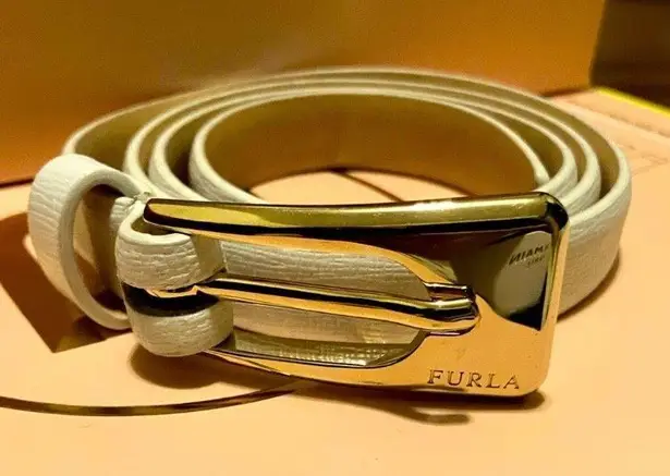 Furla New Women Leather Belt SZ S Italy.