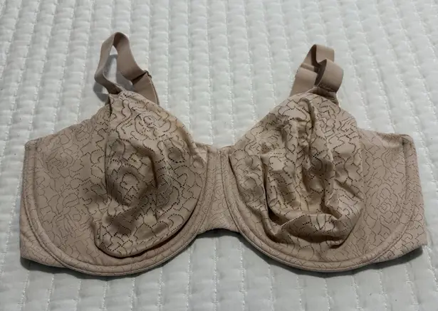 Wacoal 38H Inside Job Full Coverage Underwire Bra Nude 855345