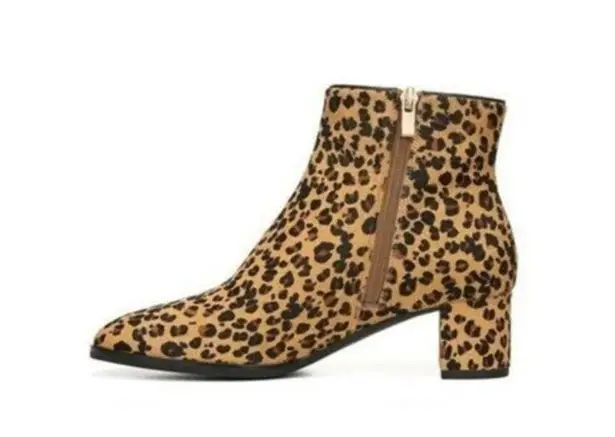 via spiga New  Vinson‎ Genuine Calf Hair Cheetah Booties