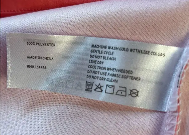 Mountain and Isles Top Orange