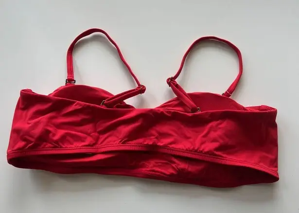 ANDIE  Rio Bikini Top Womens Large Cherry Red