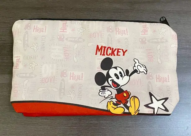 Mickey Mouse Wristlet Pouch Pink