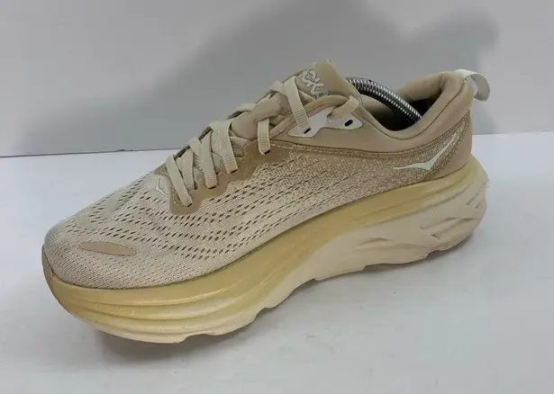 Hoka  One One Bondi 8 Women’s Sneakers Color shifting sand eggnog SZ 7.5 standard