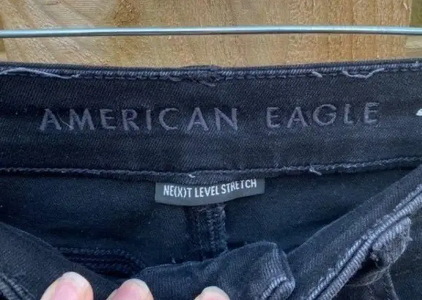 American Eagle AEO  Black High Rise Jegging 4