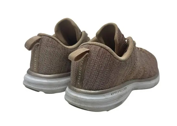 APL Athletic Propulsion Labs Techloom Pro Sneakers Melange Knit Rose Gold Size 8