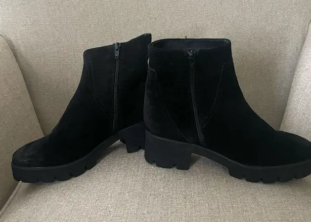 Seychelles Sey by Blk Leather Boots, S53, 9.5