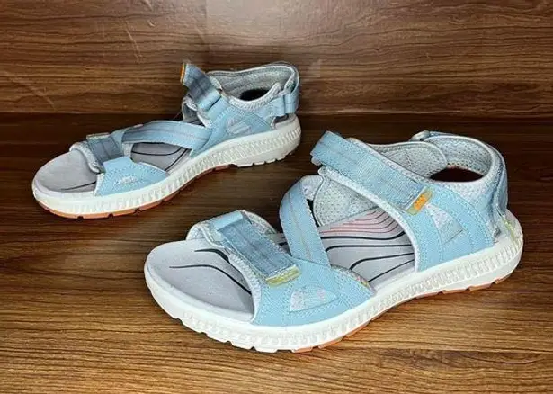 Ecco  light blue terra Strappy Sport Sandals
Women’s 9