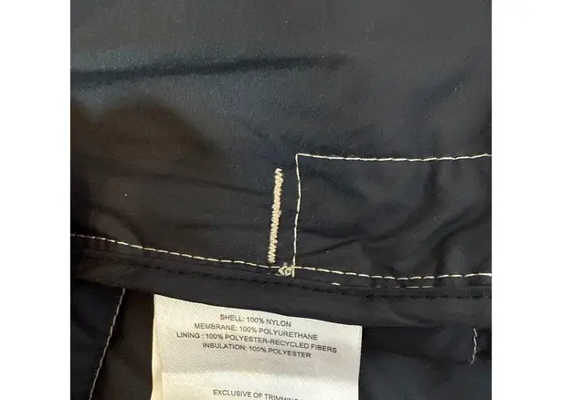 Lole Maria Metallic Gold Camouflage Puffer Vest NWT Sz Lg Zipper Closure Women