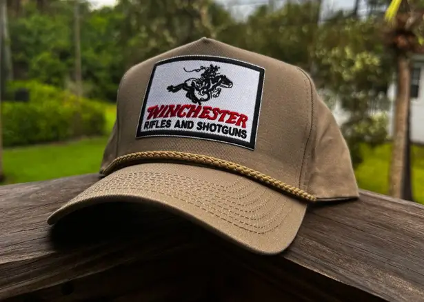 Brown Winchester Rifles Hat