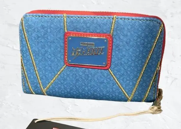 Lounge Fly Marvel X Ms Marvel Cosplay Zip Around Wallet NWTS Licensed Marvel NWT