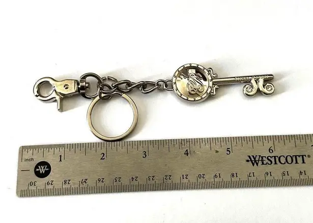 Sienna Ricci silver tone key tag key chain