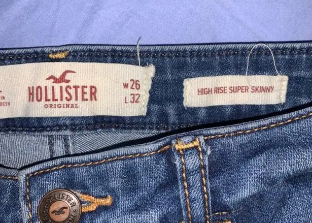 Hollister High-rise Super Skinny Jeans