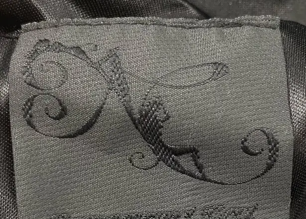 ARROGANT CAT NWT Dark Grey Metallic Multi Layered Jacquard Pencil Dress Size XS Gray