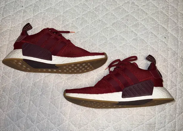 Adidas nmd r2 burgundy sale