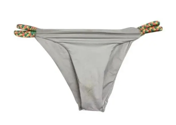 SM white neon tribal braid swimsuit bottom