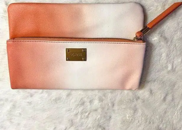 Mark. Fade to Fab Ombre Coral Pink Clutch Bag Purse